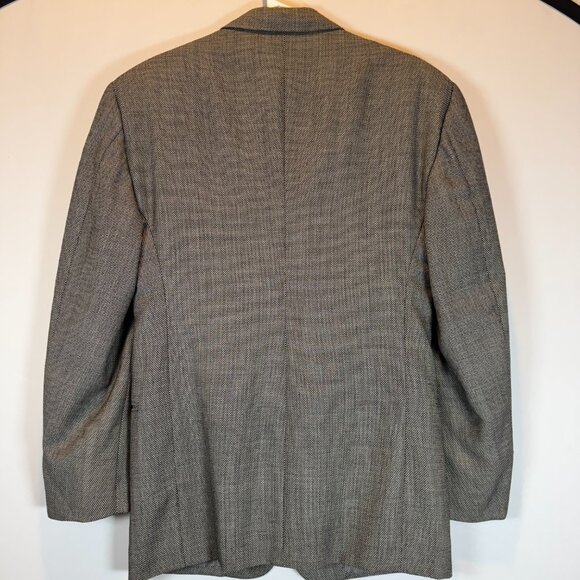 Vestimenta mens size 38R 2 button Blazer 95% Pure New Wool Italian Made Timeless - Picture 2 of 12